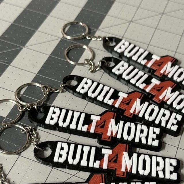 Built More custom keychain tags